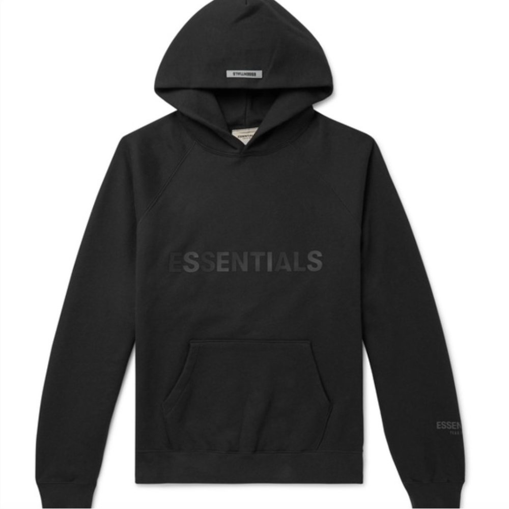 Fear of God Essentials Black Hoodie